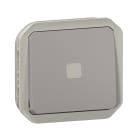 Legrand - Interrupteur temporisé lumineux Plexo composable gris
