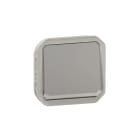Legrand - Poussoir NO témoin Plexo composable - gris