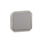Legrand - Poussoir NO Plexo composable - Finition gris