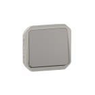 Legrand - Poussoir NO-NF Plexo composable - Finition gris