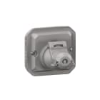 Legrand - Adaptateur Plexo pour prise RJ45 Mosaic - composable gris