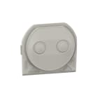 Legrand - Embout à membrane - Plexo - 2 sorties - gris