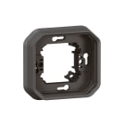 Legrand - Support plaque encastre 1 poste Plexo anthracite