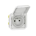 Legrand - Prise de courant 2P+T Plexo composable blanc