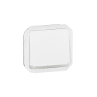 Legrand - Poussoir NO lumineux Plexo composable blanc