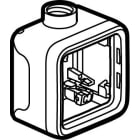 Legrand - Boîtier étanche à presse-étoupe 1 poste ISO20 Plexo composable IP55 - gris