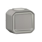 Legrand - Interrupteur ou va-et-vient témoin 10AX 250V Plexo complet saillie gris