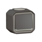 Legrand - Interrupteur ou va-et-vient témoin 10AX 250V Plexo complet saillie anthracite