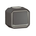 Legrand - Interrupteur ou va-et-vient lumineux10AX 250V Plexo complet saillie anthracite