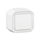 Legrand - Poussoir NO Plexo complet en saillie blanc
