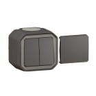 Legrand - Transformeur réversible Plexo complet saillie anthracite