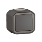 Legrand - Poussoir NO Plexo complet saillie anthracite