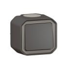 Legrand - Poussoir NO Plexo complet saillie anthracite