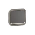 Legrand - Interrupteur ou va-et-vient témoin 10AX 250V Plexo composable anthracite