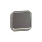 Legrand - Poussoir NO lumineux Plexo composable anthracite