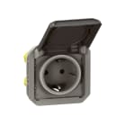 Legrand - Prise de courant 2P+T Plexo version schuko - composable Anthracite