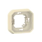 Legrand - Support plaque encastré 1 poste Plexo sable