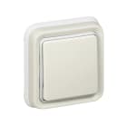 Legrand - Interrupteur ou va-et-vient étanche Plexo complet encastré - blanc