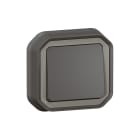 Legrand - Interrupteur ou va-et-vient Plexo complet encastré avec griffes - anthracite