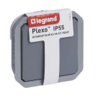 Legrand - Interrupteur ou va-et-vient Plexo composable - gris