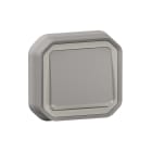 Legrand - Interrupteur ou va-et-vient lumineux Plexo complet encastré et griffes - gris