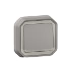Legrand - Interrupteur ou va-et-vient témoin Plexo complet encastré et griffes - gris