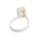 Legrand - Lot de 20 colliers à embase réglables pour Ø16mm à Ø32mm - blanc RAL9010