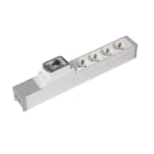 Legrand - Bloc nourrice 4 prises 2P+T + 1 disjoncteur différentiel Ph+N 16A 30mA à câbler