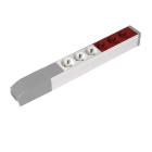 Legrand - Bloc nourrice équipé de 3 prises 2P+T et 3 prises 2P+T à détrompage à connecter