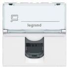 Legrand - Prise RJ45 catégorie5e UTP Mosaic 2 modules - blanc