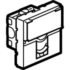 Legrand - Prise RJ45 catégorie 6A STP à blindage métal Mosaic 2 modules - blanc