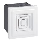 Legrand - Sonnerie à timbre électronique 80dB à 1m Mosaic 12/24/48V= 2 modules - blanc