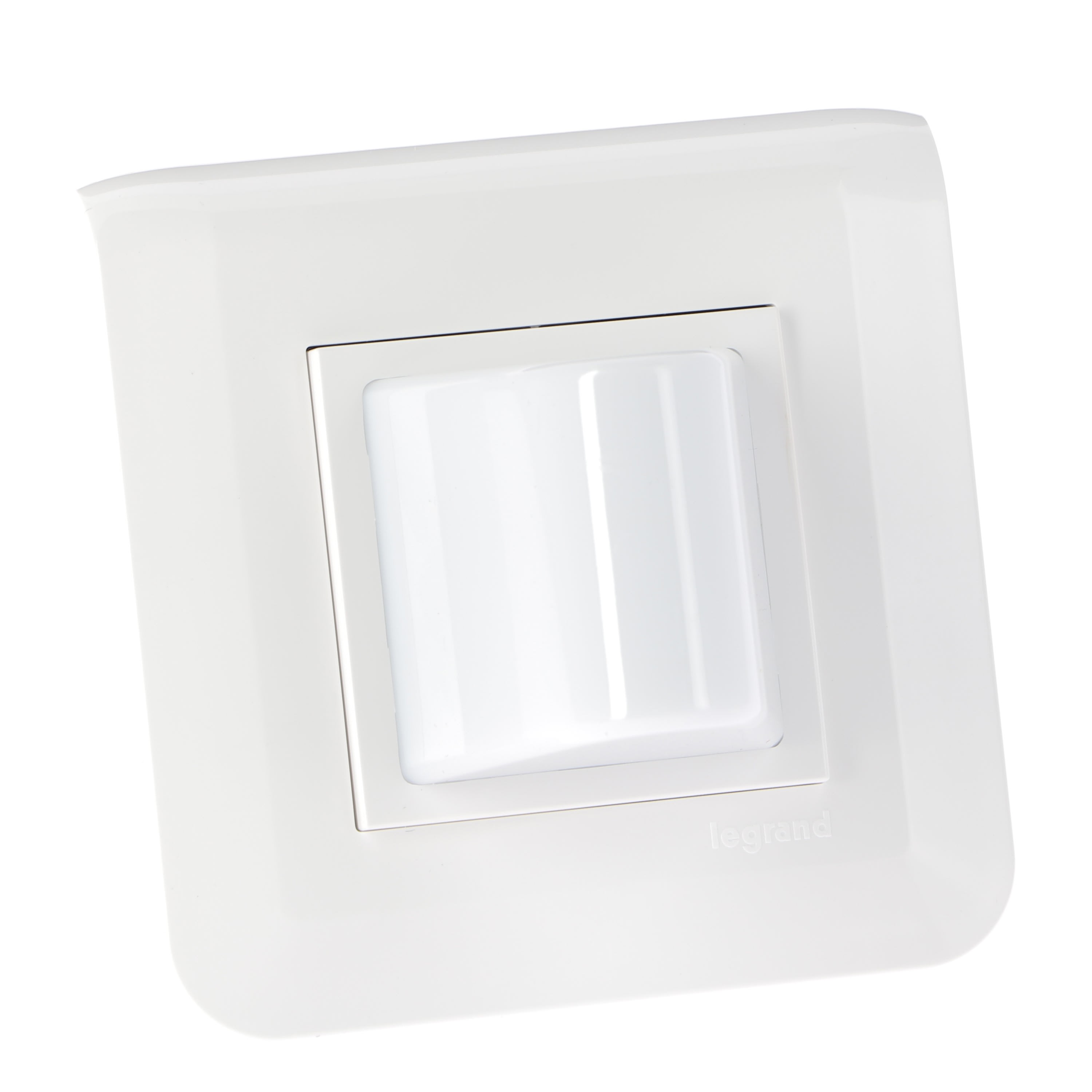 Legrand - Hublot de couloir appel seul Mosaic - 1 voyant LED rouge - complet blanc