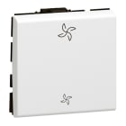 Legrand - Commande de VMC Mosaic - blanc antimicrobien