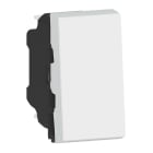 Legrand - Poussoir inverseur avec borne libre de potentiel 6A 250V~ Mosaic 1 module -blanc