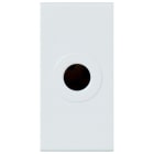 Legrand - Sortie de fil Ø8mm Mosaic 1 module - blanc
