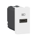 Legrand - Prise USB Type-C Power Delivery Mosaic - 1 module blanc pour poste de travail
