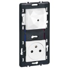 Legrand - Pack Control Mosaic with Netatmo Prise Control + prise 2P+T - Blanc