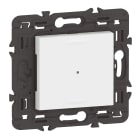 Legrand - Interrupteur connecté Mosaic blanc, sans neutre, vocal, app smartphone, LED.