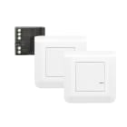 Legrand - Prêt-à-poser créer un va-et-vient sans fil Mosaic 1 micromod + 2 cdes - blanc