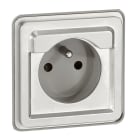 Legrand - Prise de courant 2P+T à puits français sans volet 16A 250V Soliroc IK10 IP20