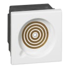 Legrand - Prise pour manipulateur pour appel seul Mosaic 2 modules - blanc antimicrobien