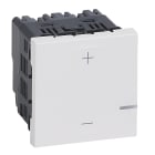 Legrand - Variateur universel 2 fils 125W LED Mosaic blanc