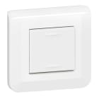 Legrand - Commande radio BUS KNX Mosaic 1 touche /2 entrées ou 2 touches/4 entrées - blanc