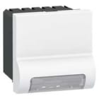 Legrand - Hublot de balisage Mosaic 2 modules pour balisage de plinthe - blanc