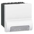 Legrand - Hublot de balisage Mosaic 2 modules pour balisage de plinthe - blanc