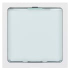 Legrand - Signalétique lumineuse à LEDs blanches Mosaic - 1 état - 2 modules - blanc