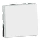 Legrand - Interrupteur/va-et-vient 10AX 250V~ Mosaic Easy-Led 2 mod - blanc antimicrobien