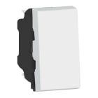 Legrand - Poussoir/poussoir inverseur Mosaic Easy-Led 6A 250V~ 1 mod - blanc antimicrobien