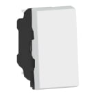 Legrand - Poussoir/poussoir inverseur Mosaic Easy-Led 6A 250V~ 1 mod - blanc antimicrobien